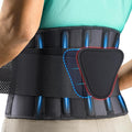 FEATOL Back Brace for Lower Back Pain, Breathable Back Support Belt for Women & Men with Lumbar Pad, Lumbar Support Belt for Heavy Lifting & Work, Sciatica, Scoliosis 3XL (Waist Size:54''-63'')