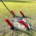 Golf Swing Training Aid Improve Your Swing Rotate and hit The Golf Ball to Practice Straight Fade and Draw line
