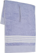 The Tour Towel | Large Golf Caddy Towel Terry Cloth, Absorbent 19" x 44", Center Cut, Perfect Hang Golf Cart Accessory and Golf Bag, Multiple Colors