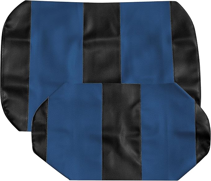 Club Car Post-2000 DS Golf Cart Front Replacement Seat Cover Set Made with Marine Grade Vinyl - Staple On Installation