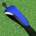 FINGER TEN Golf Club Head Covers Woods Hybrids 1/2/3/4 Pack, Headcovers Men Women 3 5 7 X with Interchangeable Number Tag, Fit All Wood Hybrid Clubs