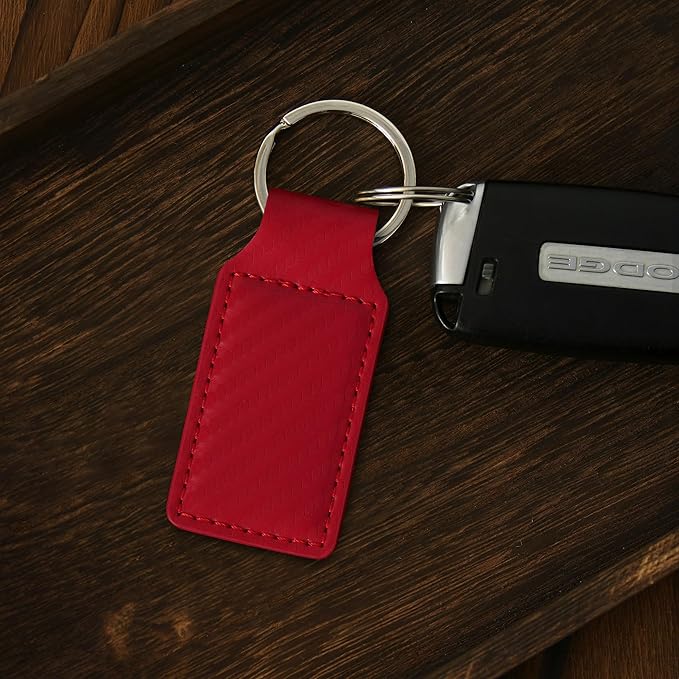 LaserGram Rectangle Keychain, Golfer Golfing, Personalized Engraving Included