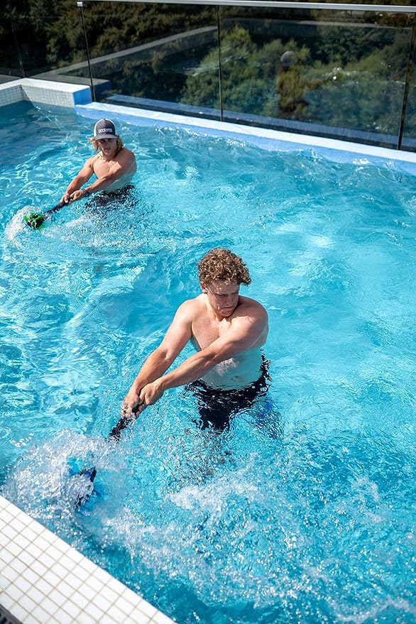 Hydrorevolution Pool Swing Trainer | Functional Aquatic Tool for Increasing Swing Power and Speed | Core Development Trainer | Increase Forearm Strength | Ideal for Golf & Baseball Power Development