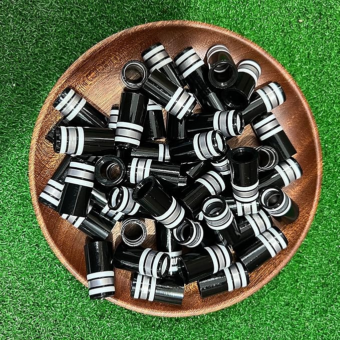 SummerHouse Multi-Ring Golf Iron Ferrules Compatible with 0.355'' Tapered Steel Shaft and 0.370'' Parallel Shaft