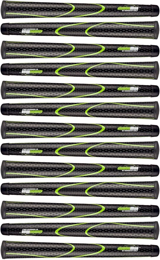 JumboMax Tour Series Golf Grips: Enhanced Control, Comfort, and Speed - Ultra-Stable, Counter-Balanced with Twist-Resistant StabilityCore