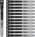 Geoleap Golf Grips Set of 13- Cord Rubber Compound Material, Hybrid Golf Club Grips, All Weather Performance.