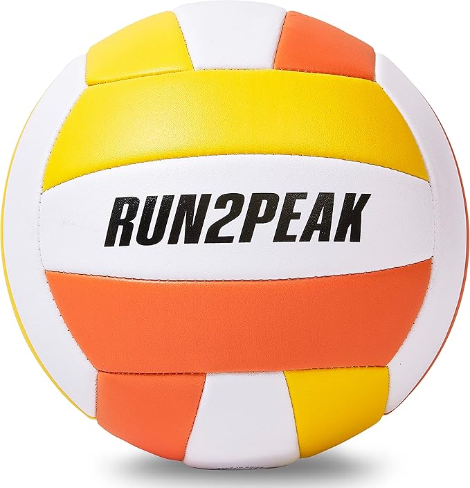 Soft Touch Volleyball Ball Gifts for Teen Girls Kids Youth Team Beginners Durable Volleyballs for Outdoor Indoor Beach Pool Water Play Official Size 5 Training Practice Volley Ball
