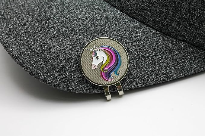 Funny Golf Ball Marker + Premium Magnetic Hat Clip | Unique Gift for Men & Women Golfers | Hilarious Golf Accessory for Any Golfer | NEW Designs!