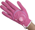 Women's Soft Flex Golf Gloves with Magnetic Ball Marker with Removable Golf Ball Marker- Left Hand