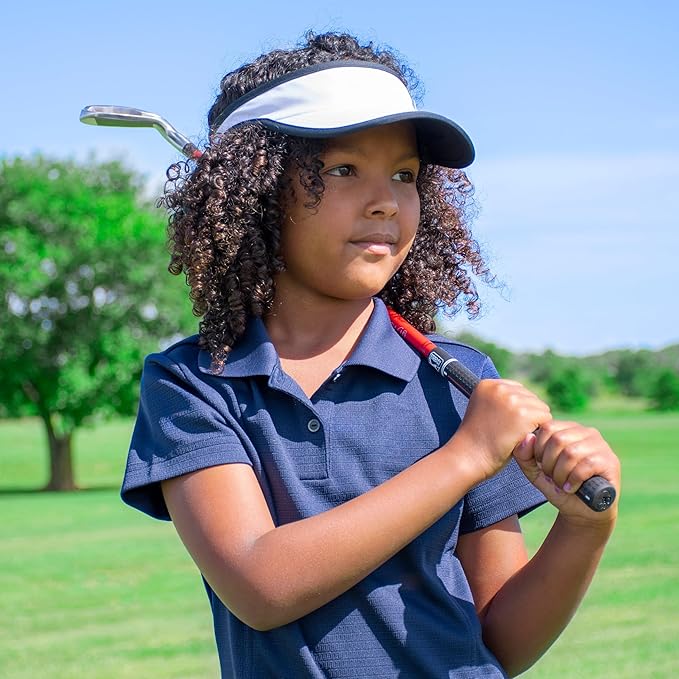 PGA Tour Youth Golf Club Set – Ages 3-5 (3’6”-4’1”) and 5-8 (4’1” - 4'8") Right and Left Handed Beginner Junior Golf Clubs with Lightweight Golf Bag, Mallet Putter, Driver by Golfgen