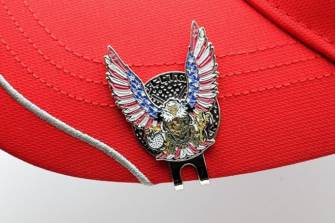 Funny Golf Ball Marker + Premium Magnetic Hat Clip | Unique Gift for Men & Women Golfers | Hilarious Golf Accessory for Any Golfer | NEW Designs!