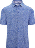 Alex Vando Mens Golf Shirt Moisture Wicking Quick-Dry Short Sleeve Casual Polo Shirts for Men