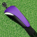 FINGER TEN Golf Club Head Covers Woods Hybrids 1/2/3/4 Pack, Headcovers Men Women 3 5 7 X with Interchangeable Number Tag, Fit All Wood Hybrid Clubs
