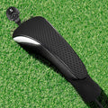 FINGER TEN Golf Club Head Covers Woods Hybrids 1/2/3/4 Pack, Headcovers Men Women 3 5 7 X with Interchangeable Number Tag, Fit All Wood Hybrid Clubs