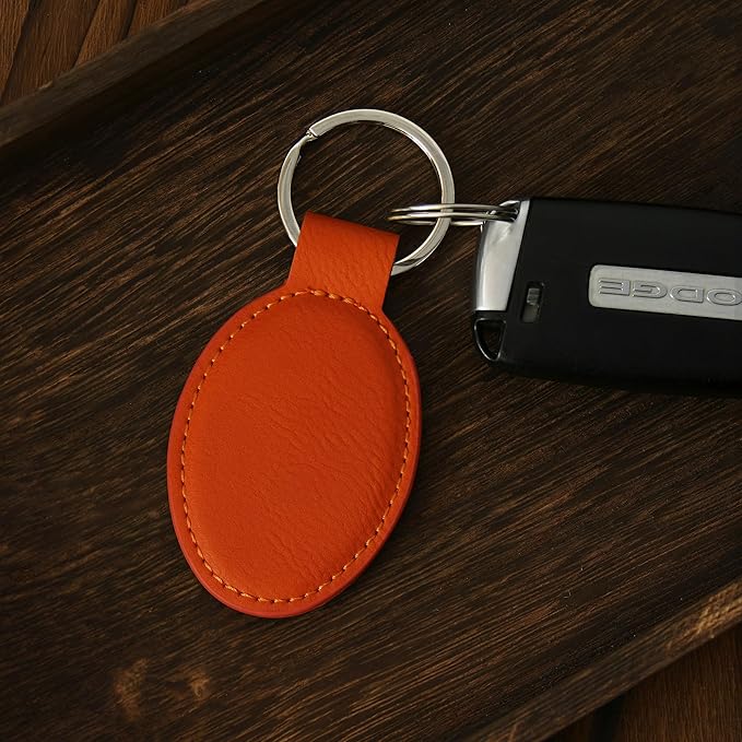 LaserGram Oval Keychain, Water Polo, Personalized Engraving Included
