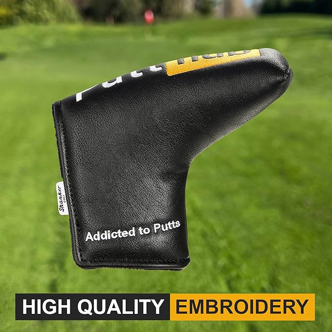 Shanker Golf Funny Putter Cover - PuttHub Mallet or Blade Style Cover - Perfect Joke Gift for Golfer - Funny Novelty Golf Gift Idea