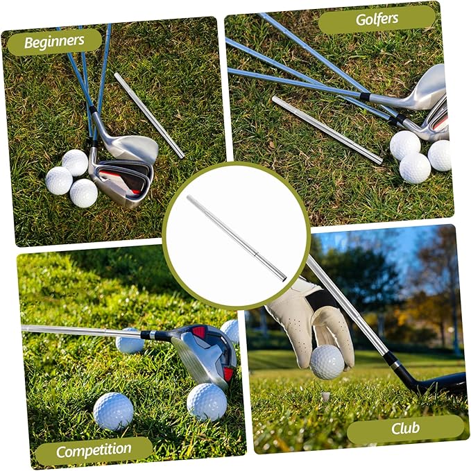 Yardwe 1pcs Golf Club Extension Rod Iron Tube Golf Accessory Extender Portable
