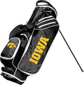 Team Golf NCAA Birdie Stand Golf Bag, Lightweight, 14-Way Club Divider, Spring Action Stand, Insulated Cooler Pocket, Hook-and-Loop Fastener Glove and Umbrella Holder & Padded Handles