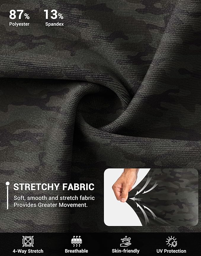 G Gradual Men's Golf Joggers Pants with Zipper Pockets Stretch Sweatpants Slim Fit Track Pants Joggers for Men Work Running