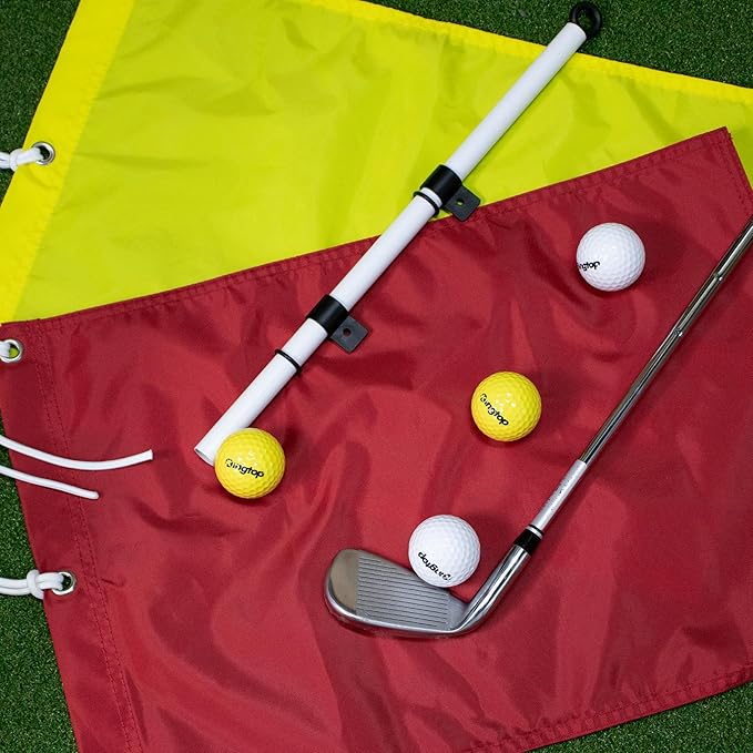 KINGTOP Golf Flag 20x14 Inch - 420D Nylon, Brass Grommets - Standard Putting Green Flags for Backyard Practice, Golf Courses, Country Club