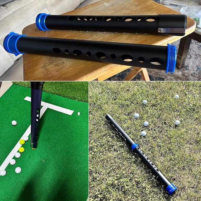Golfs Balls Retrievers, Aluminum Alloy Pickers Upper Tube, Golfs Balls Shagger Grabber Golfs Balls Collector Pickup Tool