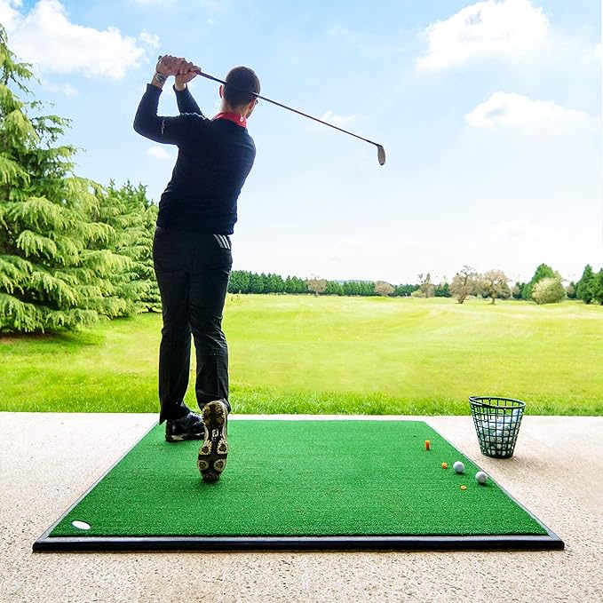 FORB Golf Hitting Mats | Premium Quality Golf Mats to Improve Your Swing | Golf Practice Mat | Driving Range Mat | 8 Styles with Optional Upgrades