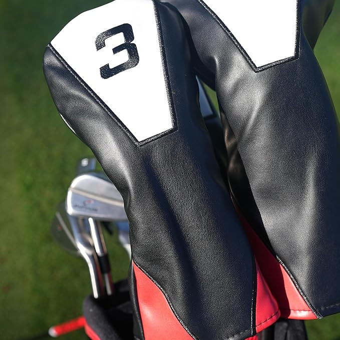 Single Headcover, Easy Slip-On Easy-Off Golf Club Headcover, Fleece Lined Interior, Water Resistant and Durable Shell, Individual Retail Sport Pack