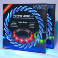 TOSY Flying Ring - 36 RGB Multicolor or 12 Monocolor LEDs, Super Bright, Lost Mode, Auto Light Up, Christmas Stocking Stuffers Gift for Kid/Teen/Boy/Girl, Safe, Waterproof, Pool/Beach/Camping Toy