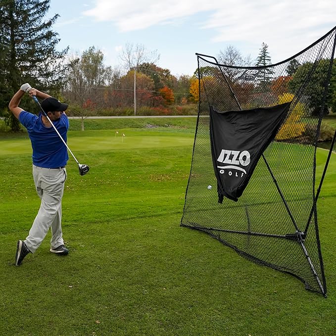 Izzo Ez-Up Golf Practice Hitting Net (8 ft x 8 ft)