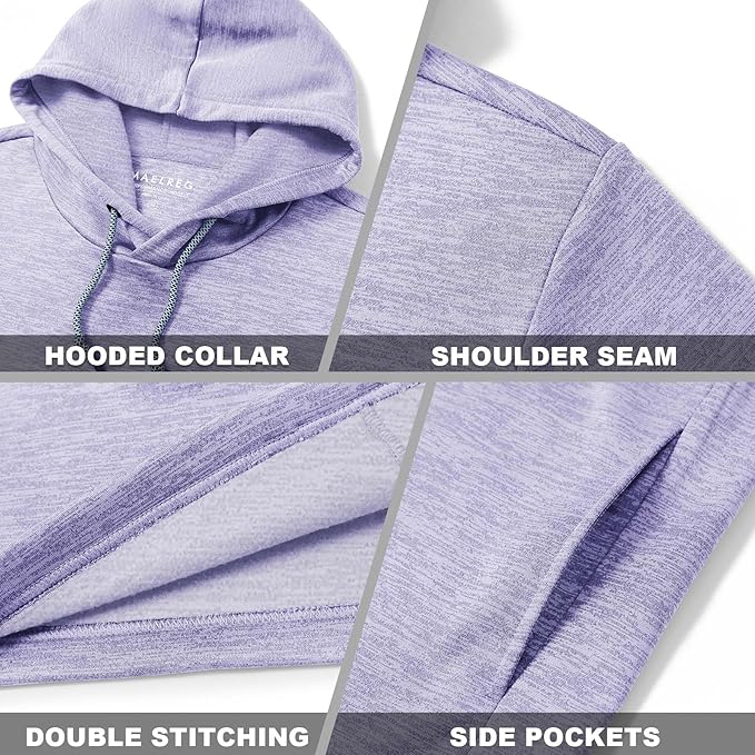 Hoodies for Men Golf Fleece Hooded Sweatshirts Dry Fit Athletic Lightweight Casual Midlayer Mens Hoodies Pullover