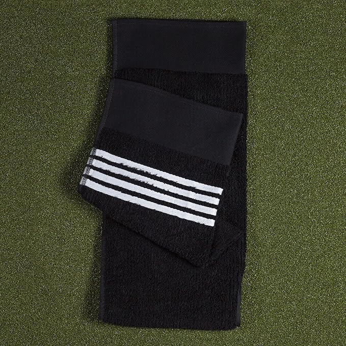 The Tour Towel | Large Golf Caddy Towel Terry Cloth, Absorbent 19" x 44", Center Cut, Perfect Hang Golf Cart Accessory and Golf Bag, Multiple Colors