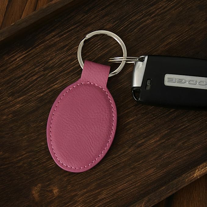 LaserGram Oval Keychain, Water Polo, Personalized Engraving Included