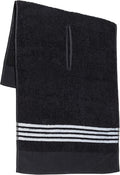 The Tour Towel | Large Golf Caddy Towel Terry Cloth, Absorbent 19" x 44", Center Cut, Perfect Hang Golf Cart Accessory and Golf Bag, Multiple Colors