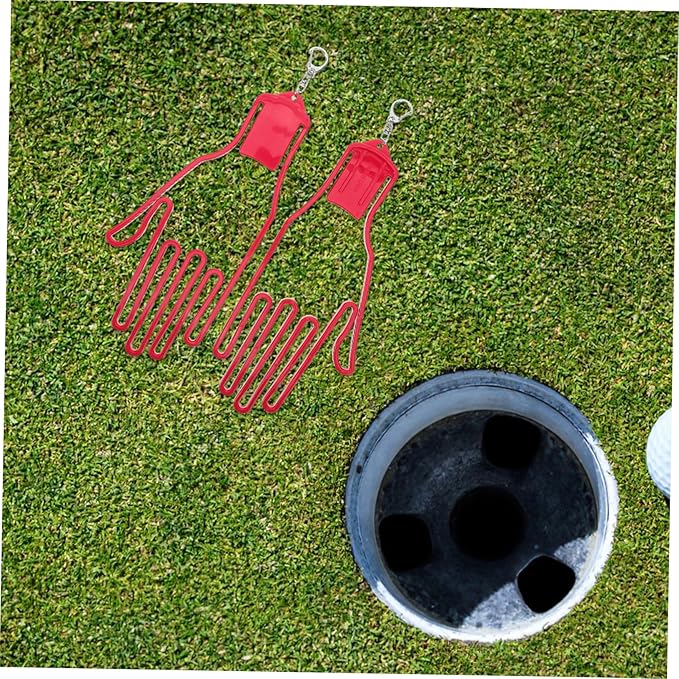 2pcs Golf Glove Holder Rack Durable Glove Stretcher Display Stand for Quick Drying Shape Preservation Lightweight Portable Accessory for Golf Lovers