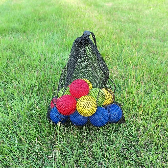 Foam Golf Practice Balls 16 or 54 Pack Soft Limited Flight Golf Balls, Perfect for Indoor and Backyard Swing Practice!…