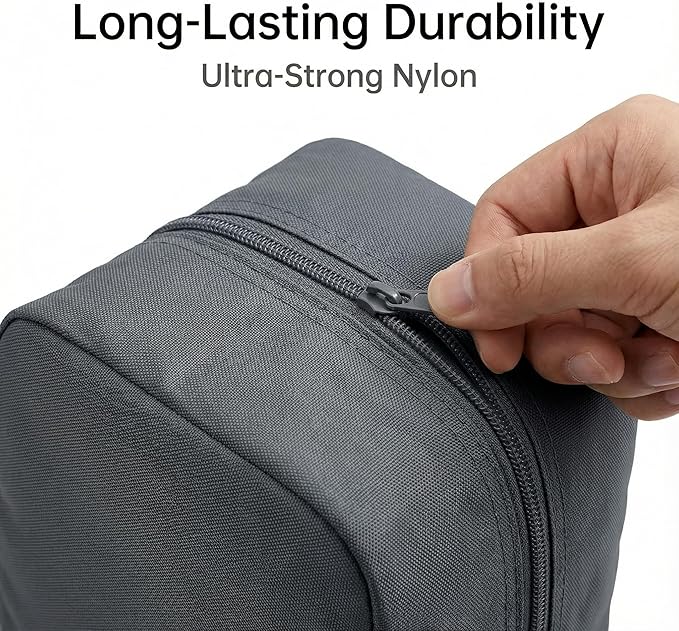 6 Set Compression Packing Cubes for Travel, Large Medium Small Luggage Organizers, Storage Bags for Clothes and Essentials (6 Pack, Charcoal Gray)