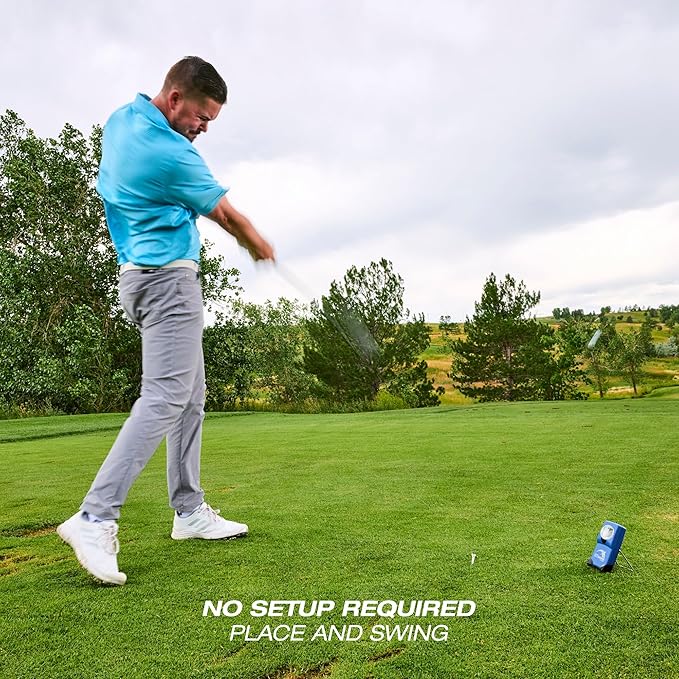 Golf Training Tool - Accurate Club Speed Measurement 20-200 MPH - Portable Doppler Radar for Distance & Consistency Training - US Made