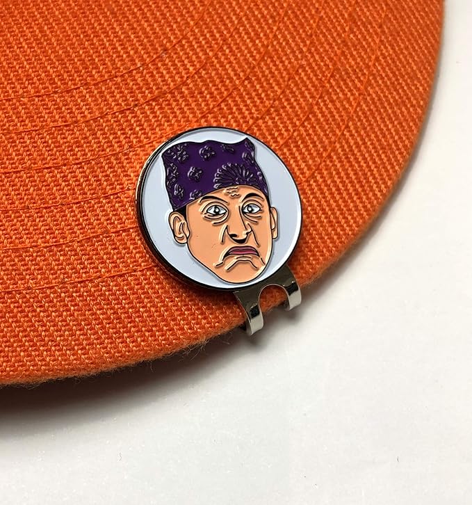 Balanced Co. Scranton Golf Hat Clip with Enamel Magnetic Ball Marker