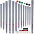 SAPLIZE Women’s Exclusive Golf Grips | Optimized Taper Design | Elegant Solid Color Series | Soft, Comfortable & Shock-Absorbing | Standard & Midsize, 13 Pack Golf Club Grip Kit for Women, Men & Juniors, CC02 Series