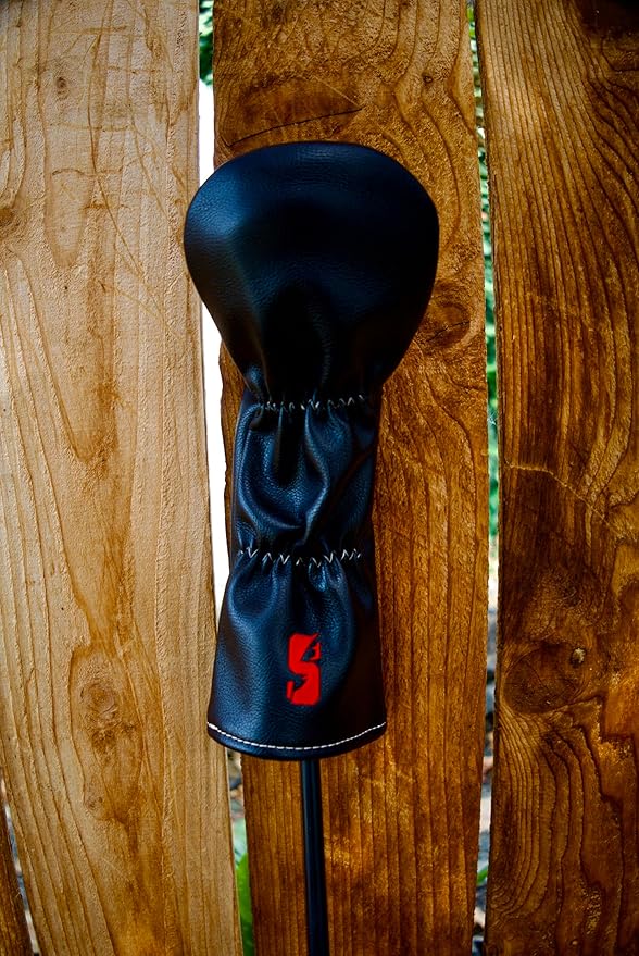 Golf Driver Headcover - 3 Wood Head Cover - Golf Headcover - Leather - Never Lay Up - Solobird Golf Headcover - Golf Club Cover