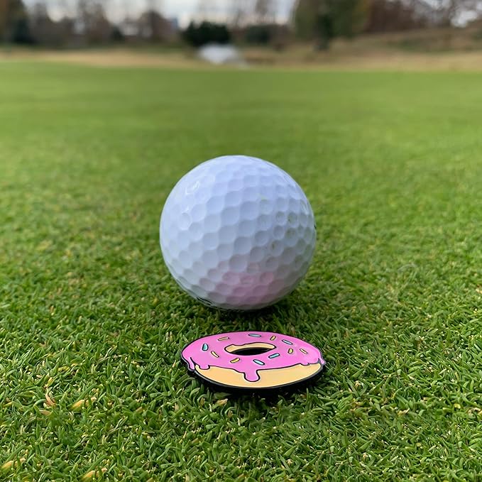 Kolorspun Golf Ball Marker with Magnetic Hat Clip