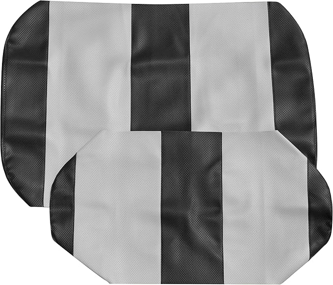 Club Car Post-2000 DS Golf Cart Front Replacement Seat Cover Set Made with Marine Grade Vinyl - Staple On Installation