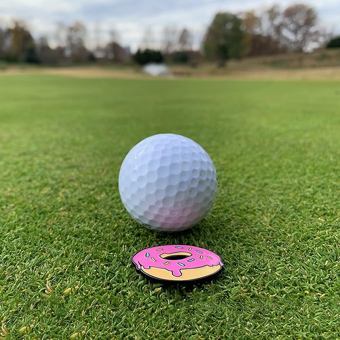 Kolorspun Golf Ball Marker with Magnetic Hat Clip