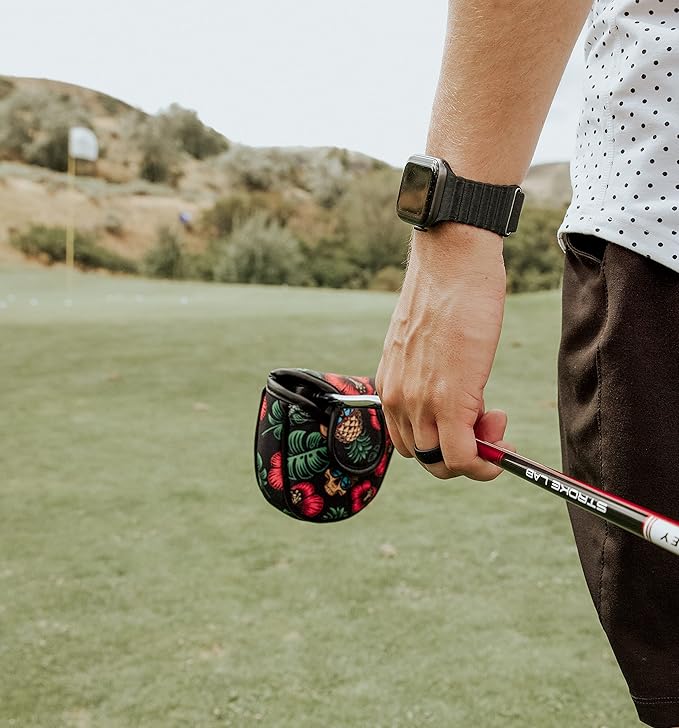 VIXYN Mallet Putter Cover - Cool Putter Cover - Mallet Putter Headcover - Fleeced Lined Putter Head Covers - Protective Golf Club Covers to Match Driver Headcover