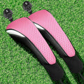 FINGER TEN Golf Club Head Covers Woods Hybrids 1/2/3/4 Pack, Headcovers Men Women 3 5 7 X with Interchangeable Number Tag, Fit All Wood Hybrid Clubs