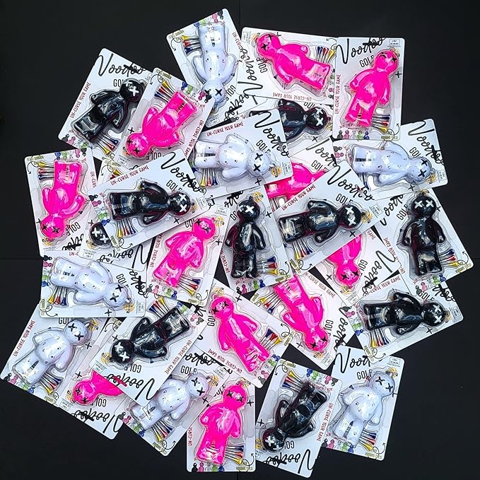 Ball Tee Holder | Novelty Keychain Accessory for Bag | Gifts for Men | Fits 3 1/4, 2 3/4, 1 1/2 Tees