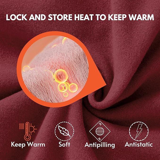 Willit Men's Fleece Pullover Winter Shirts Long Sleeve Quarter Zip Cold Weather Golf Hiking Casual Warm Shirts