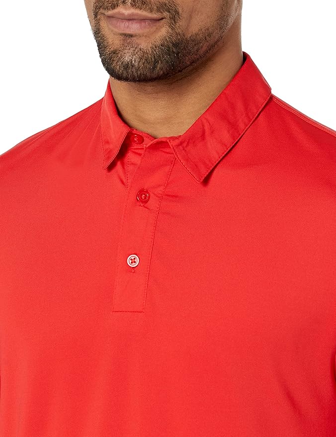 Amazon Essentials mens Slim-Fit Quick Dry Tech Stretch Lightweight Golf Polo Shirt