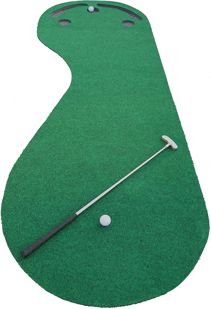 PUTT-A-Bout Par Three Golf Putting Green (3' x 9')