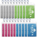 Cooling Towels 20 Pack, 40"x 12" Cooling Rags Neck Wraps for Sports with Carrying Pouch, Gym Cooling Neck Towels for Hor Weather, Sweat, Fitness, Travel